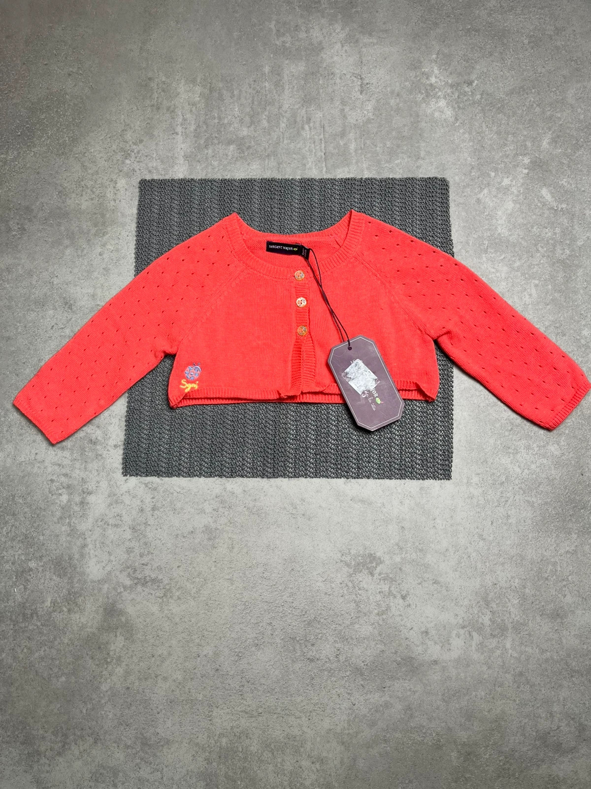 Gilet court sergent major taille 6 mois