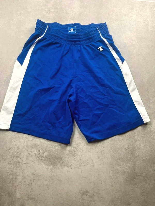 Short de sport Champion Bleu Taille S