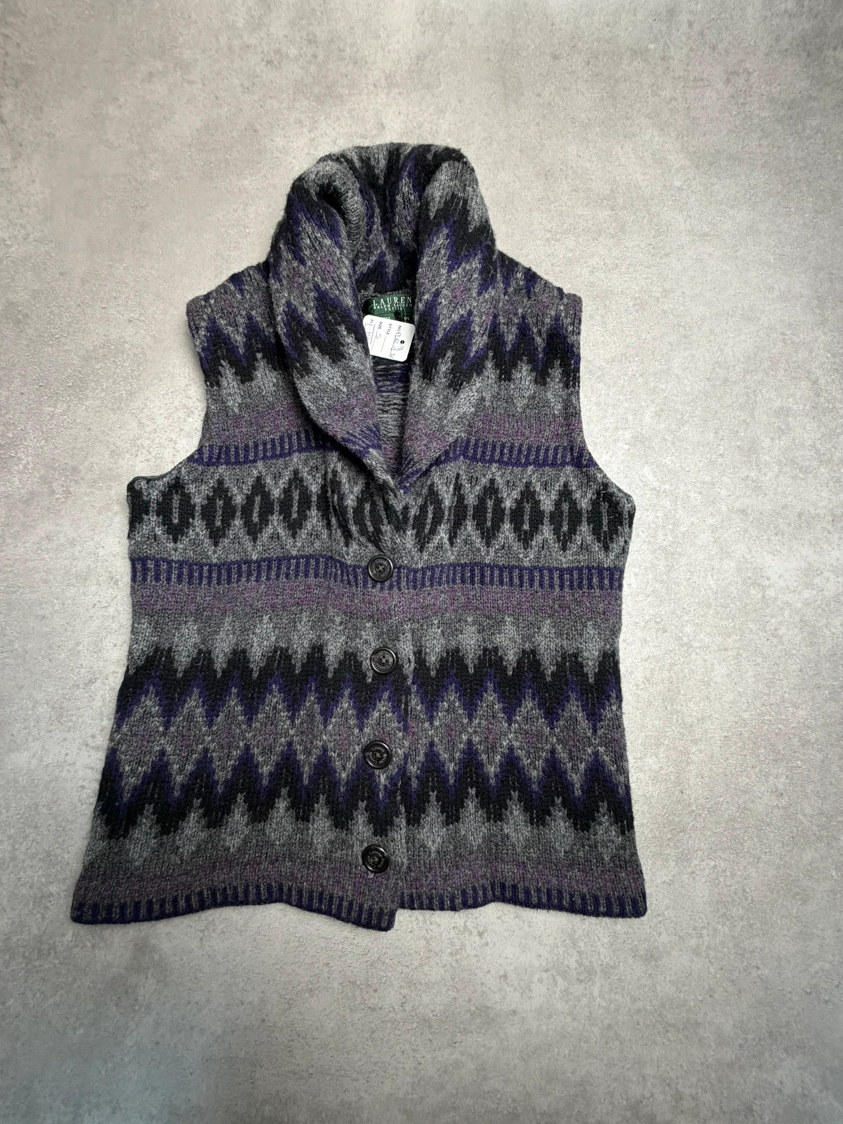Gilet sans manche Ralph lauren Gris, Noir taille S