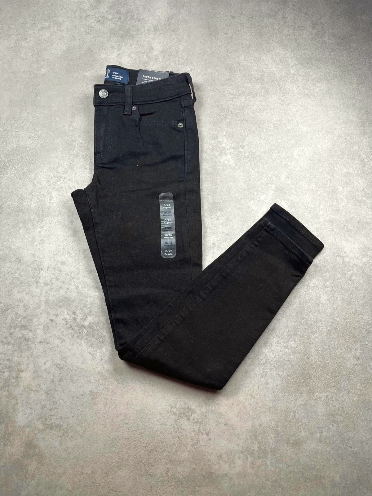 Jeans stretch Gap Noir taille 34 Neuf