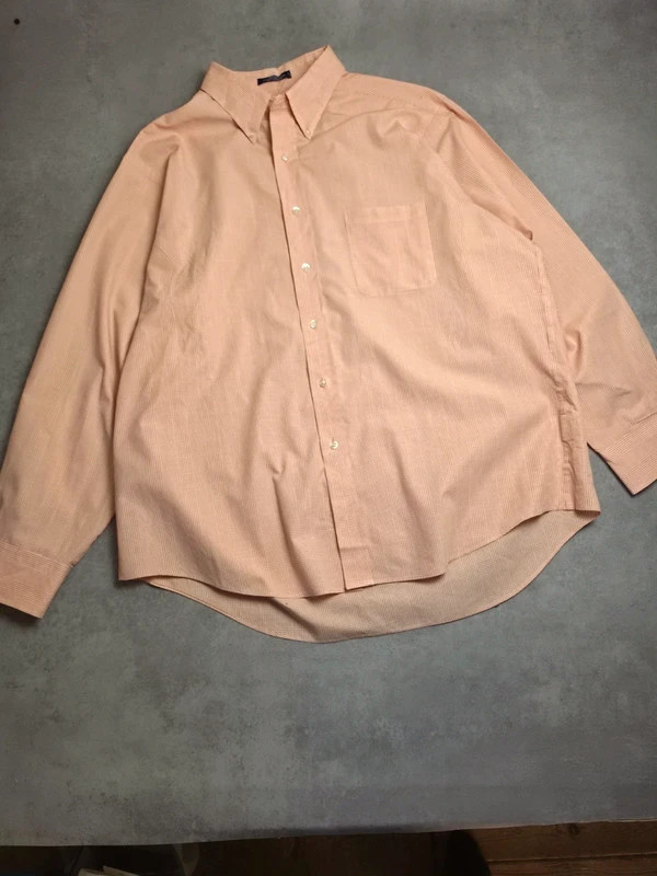 Chemise manche longue Chaps Saumon taille XL