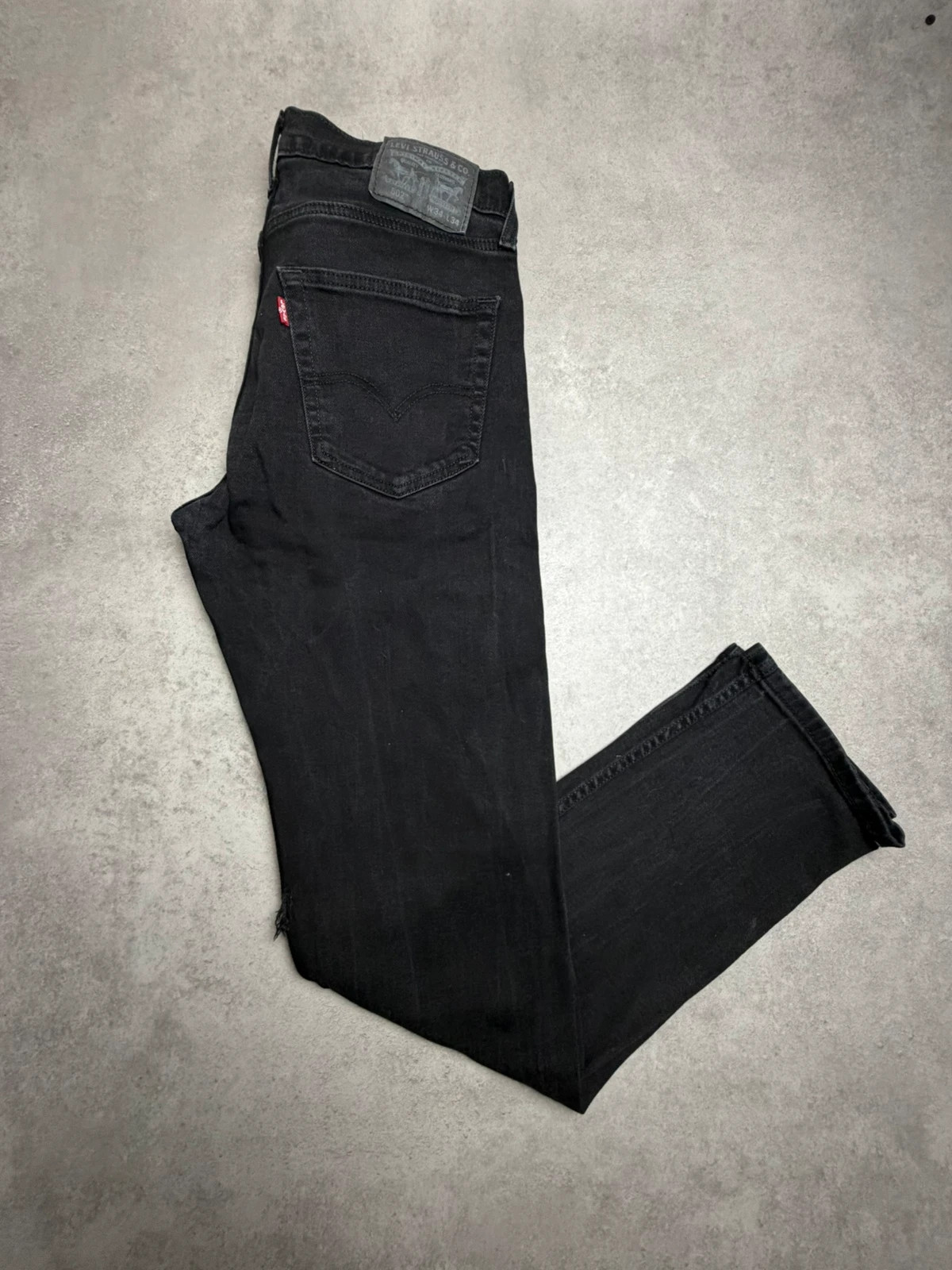 Jeans taper Levi's 502 Noir taille 42