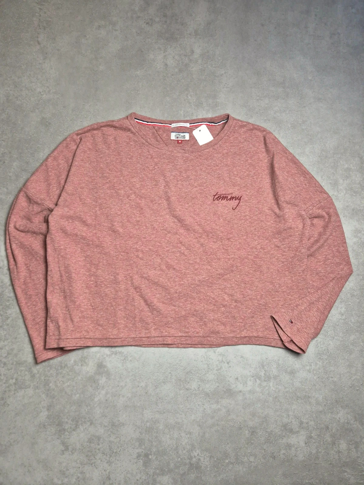 Sweat pull Tommy hilfiger Rouge Bordeaux taille M