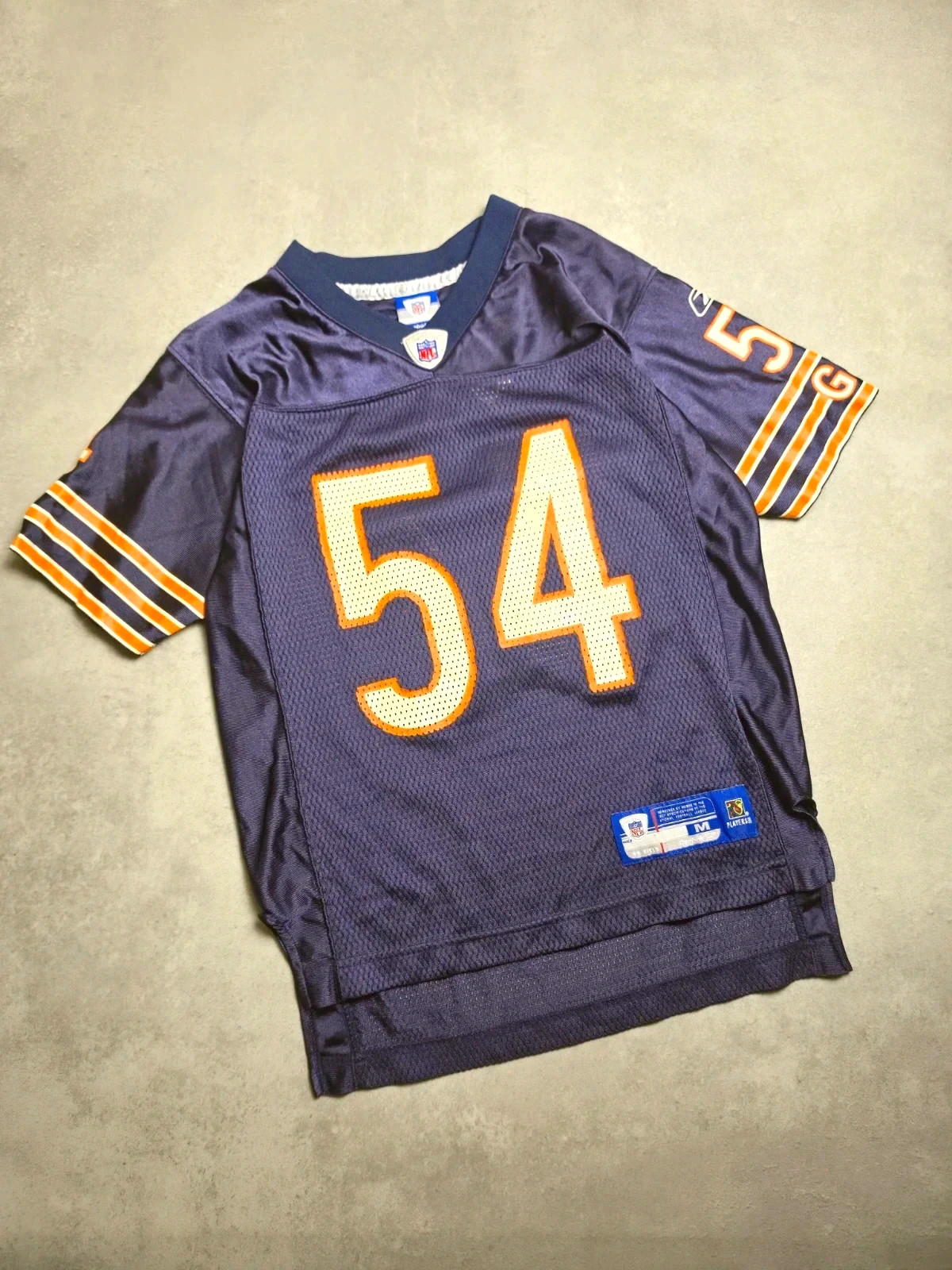 Jersey urlacher 54 Reebok nfl Bleu taille XS/S