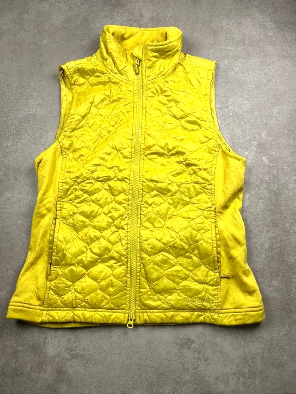 Doudoune sans manche L.l. bean Jaune taille S