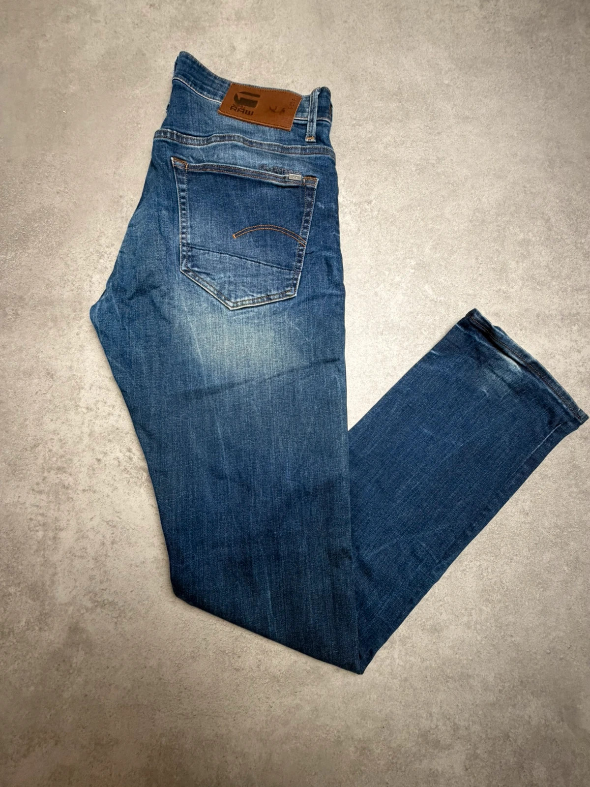 Jeans straight tapered G-star raw Bleu taille 40 GST263