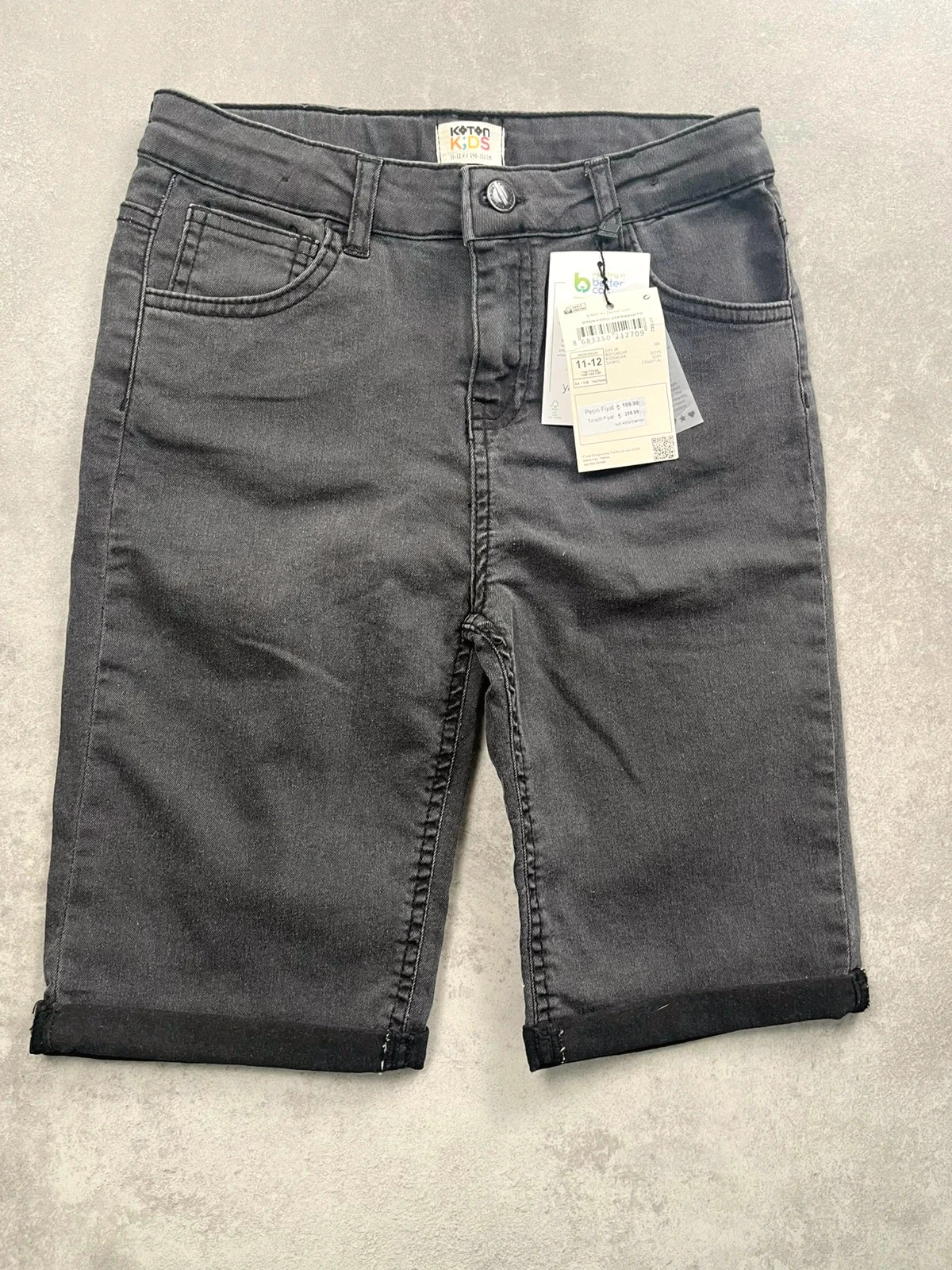 Short Koton kids Noir Taille 11A