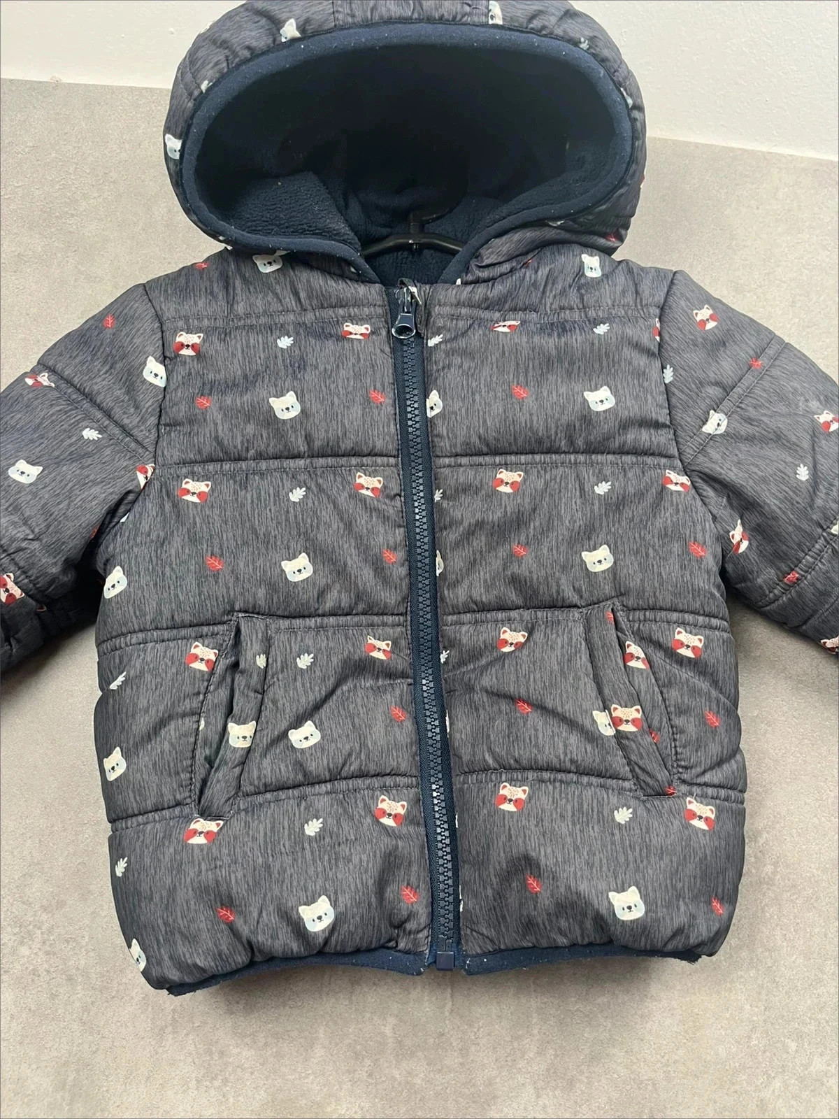 Manteau Mes Petits cailloux Gris Taille 18M