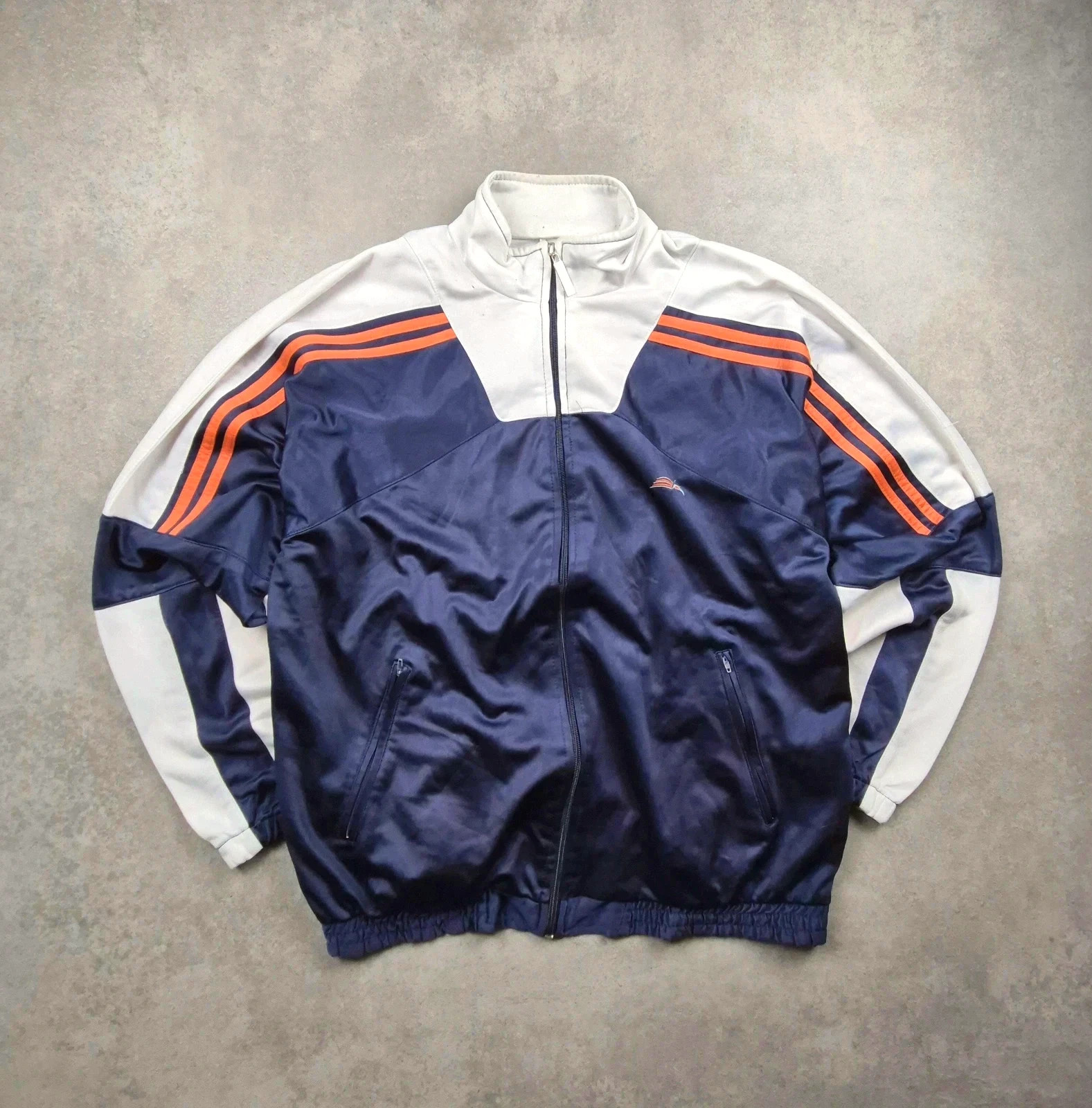Veste de survêtement Addax vintage tricolore