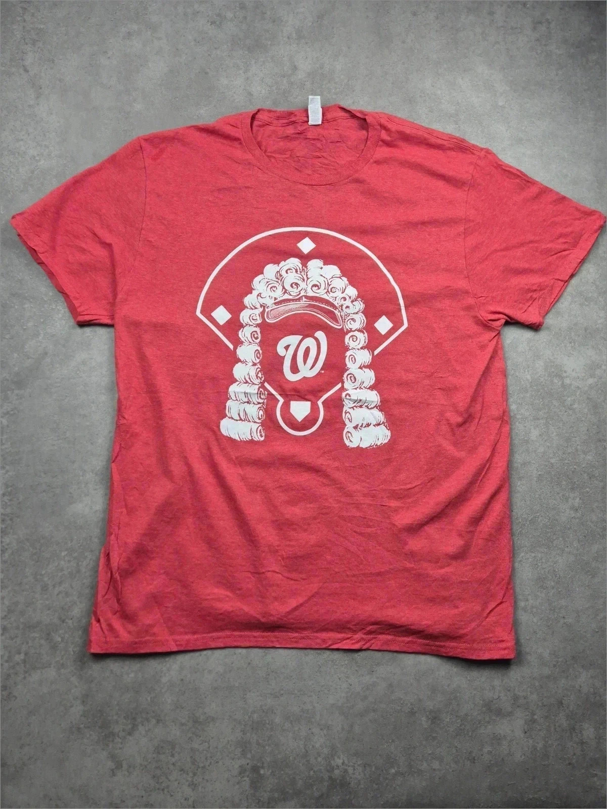 Tee-shirt Fruit of the loom w Rouge taille L