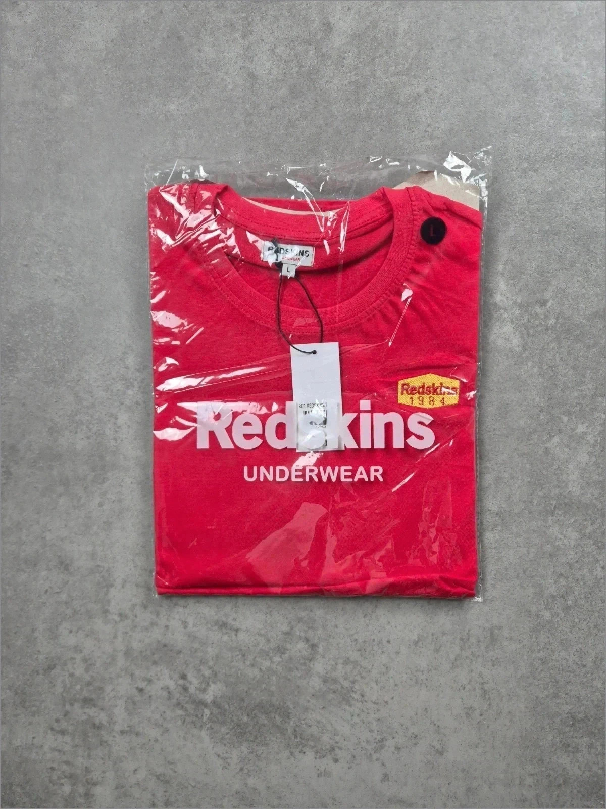 Tee-shirt Redskins Rouge Taille L neuf