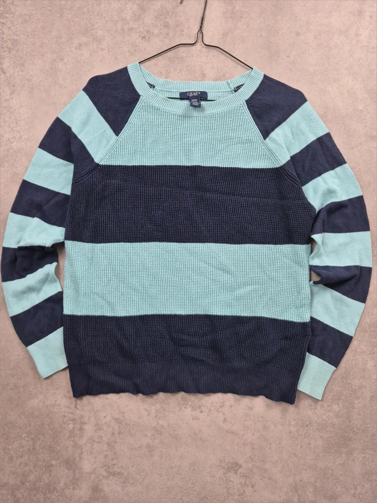 Pull Chaps Bleu et Noir Taille S