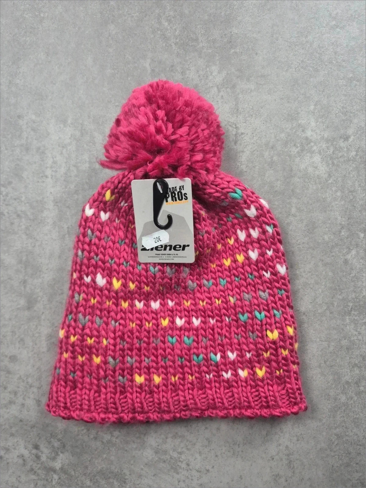 Bonnet Ziener Rose Taille TU