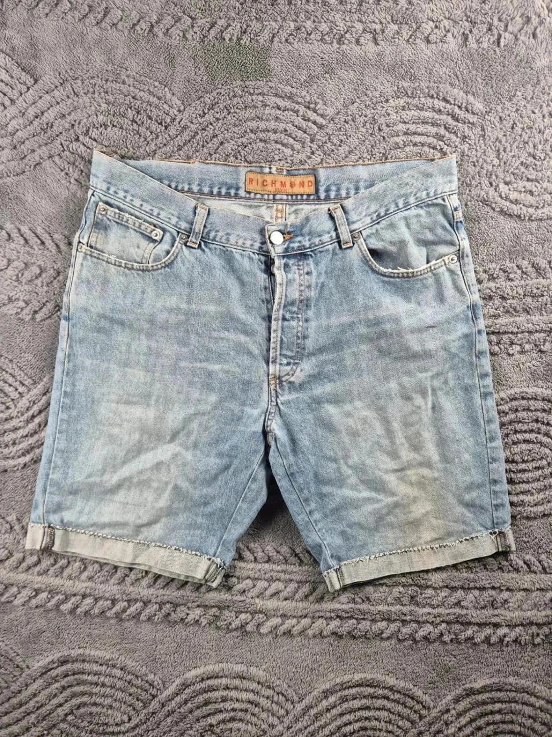 Short en Jean Richmond – Bleu – Taille 44