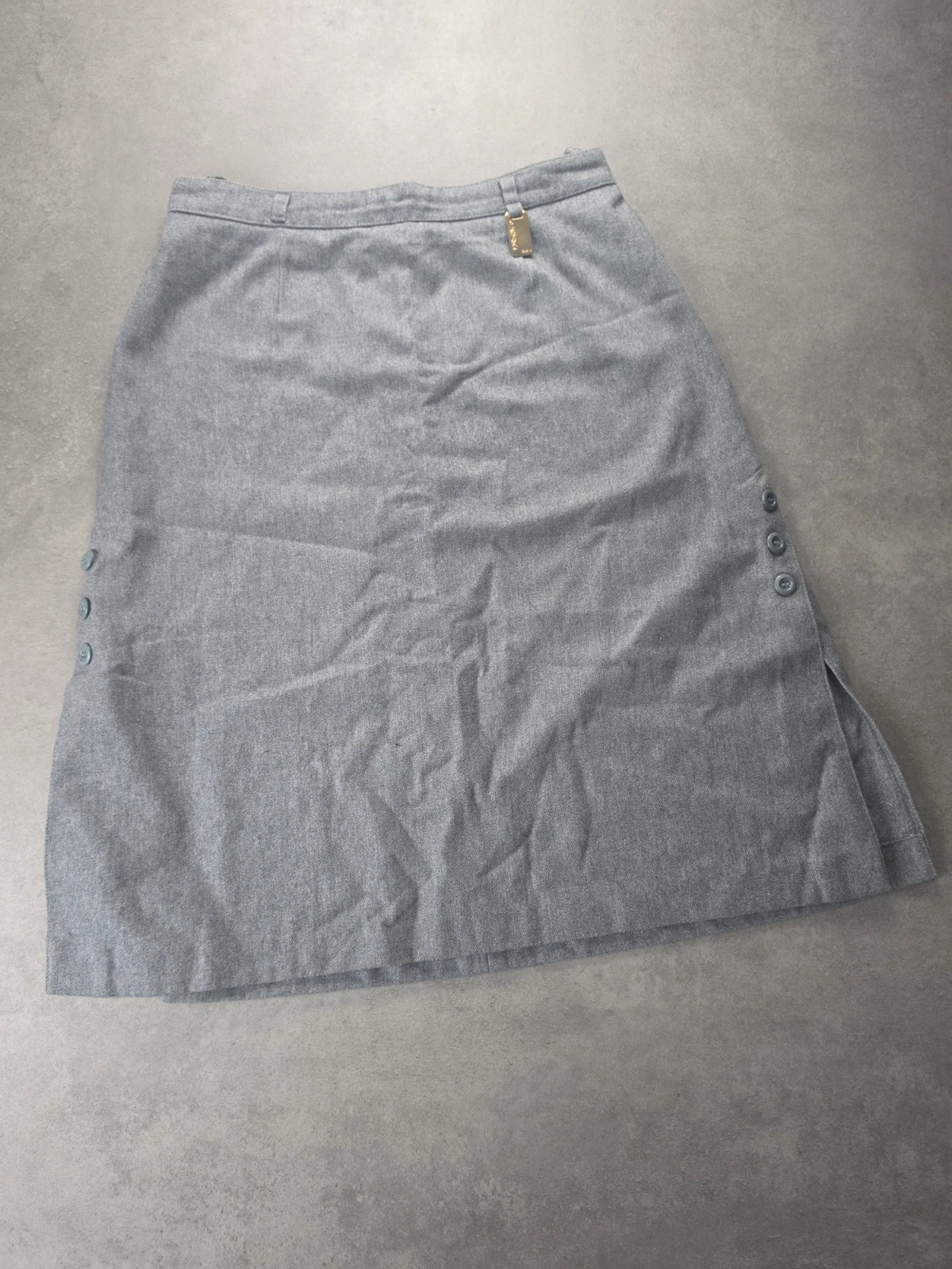 Jupe Kagan Collections vintage grise 38 KAG006
