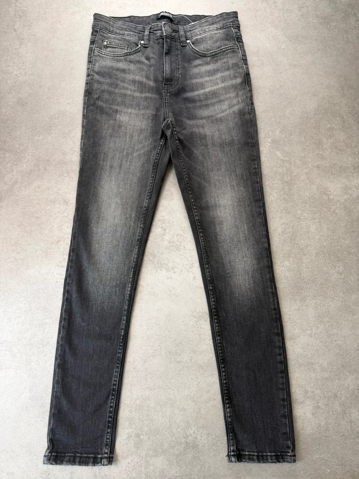 Jean Liberto skinny gris délavé taille 36 LIB190