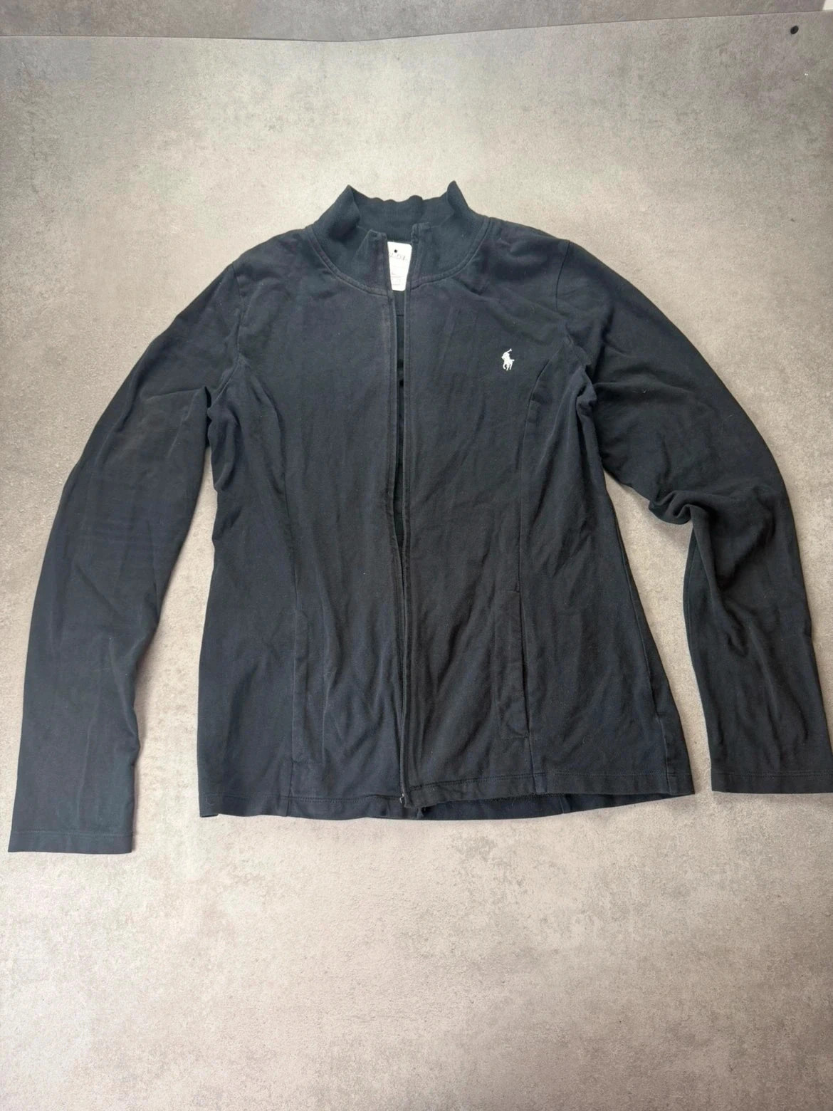 Veste zippée Polo Ralph Lauren noire femme rl187