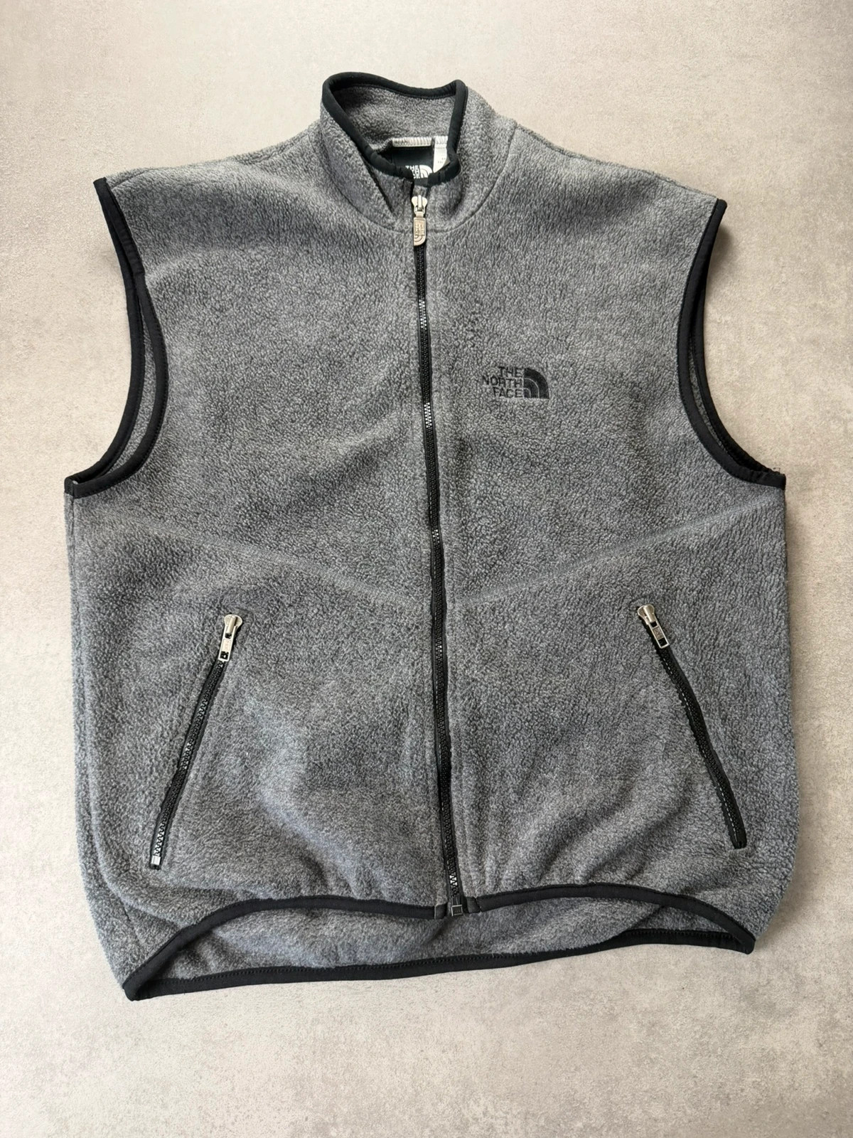 Doudoune sans manches The North Face polaire grise M TUF140