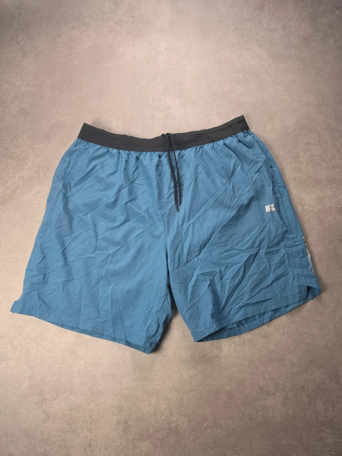 Short Russell Athletic running bleu taille XL sht0512