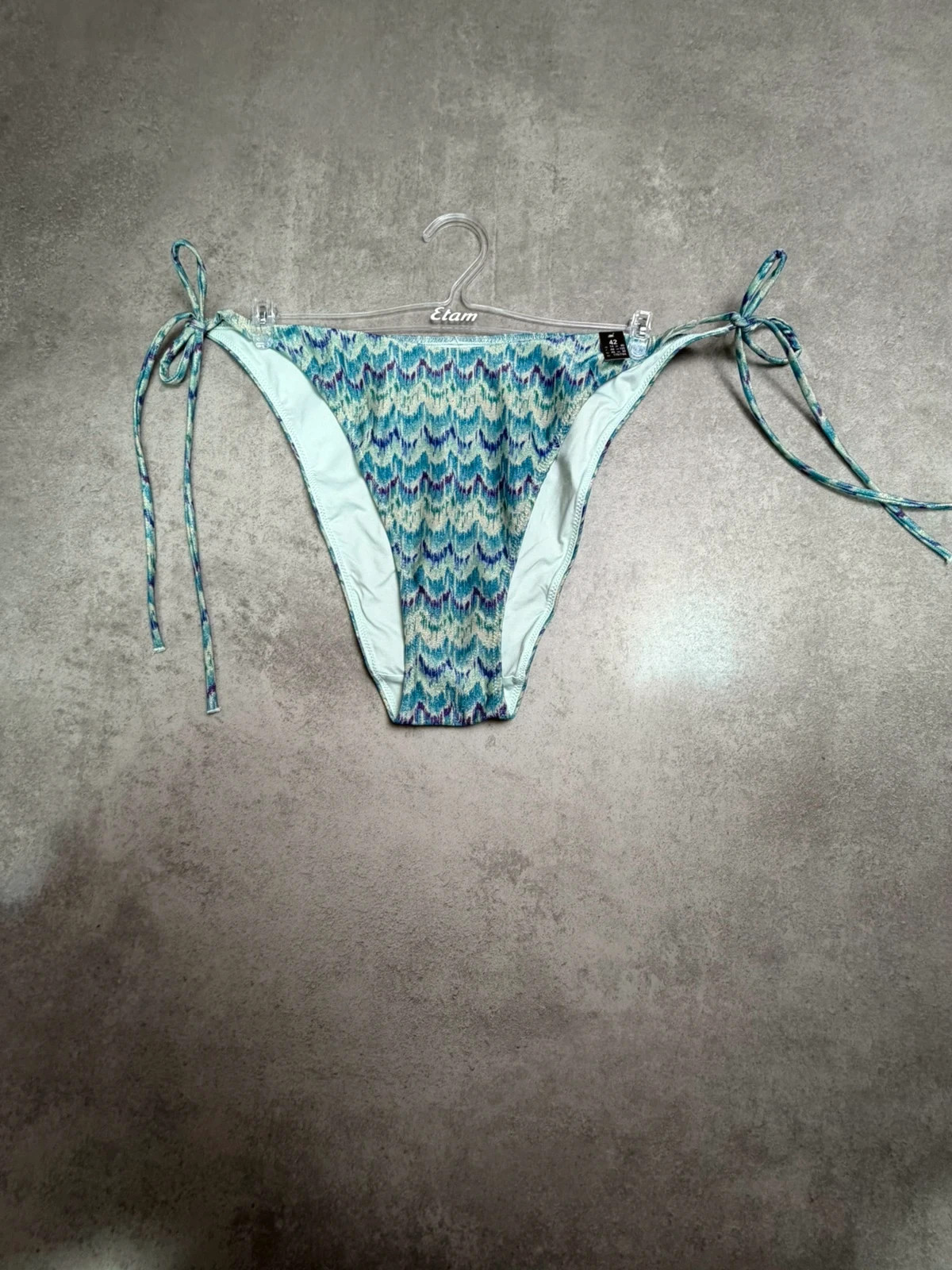 Culotte maillot de bain Etam Bleu clair taille 42 FR