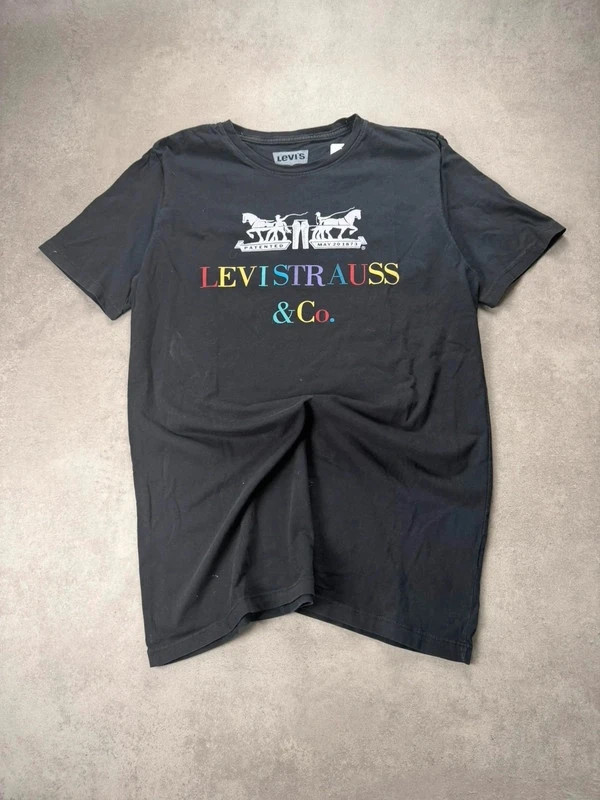 T-shirt Levi's vintage Strauss & Co noir M LEVIS173